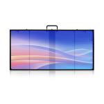 P33.33 - P16.67 Transparent LED Curtain Screen 6000nit Outdoor Advertising LED