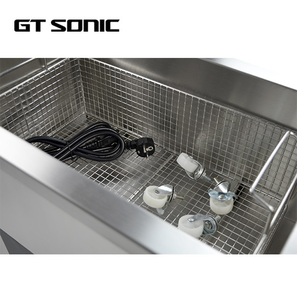 Square Ultrasonic Parts Washer , Industrial Ultrasound Equipment 600W