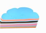 Cloud Shape Silicone Feeding Mat , Heat Resistant Silicone Baby Food Mat