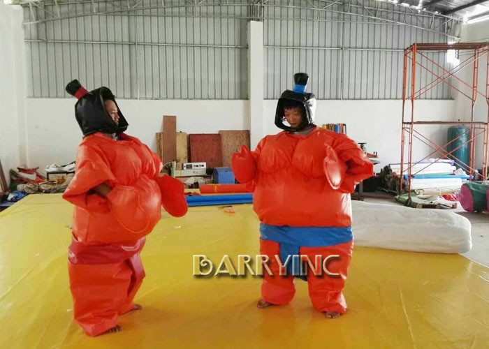 Party Wrestling Fancy Dress Adult Inflatable Model Sumo Costume Suits With Battery