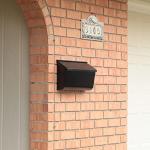 Customers' Requirement Outdoor Post Box Mailbox with Large Capacity and Modern