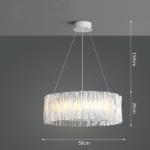 Post-modern living room chandelier designer creative study master Italian lamp