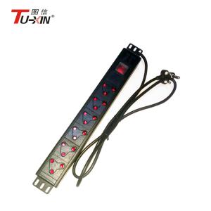 Wholesale 3 Phase Cabinet Power Distribution Unit 482.6mm * 62mm * 44.5mm Aluminum Alloy from china suppliers