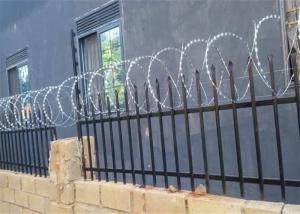 Wholesale Concertina Flat Wrap Razor Wire Use On Top Of Fence Or Concrete Wall from china suppliers