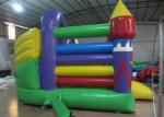 Simple Garden Bouncy Castle Double Stitching , Digital Printing Infant Bounce