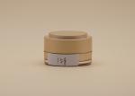 Gold UV Spraying Cosmetic Cream Containers 15g Silk Screen Printing