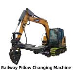 Customized Railway Sleeper Changing Machine Modified Excavator