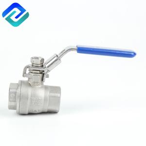 Wholesale 1000wog stainless steel 2-pc 4 inch ball valve from china suppliers