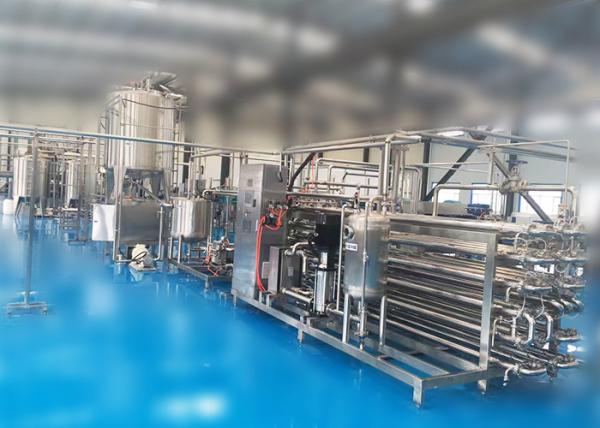 Stable Food UHT Sterilizer Machine Tubular Sterilizing Machine 304 Stainless