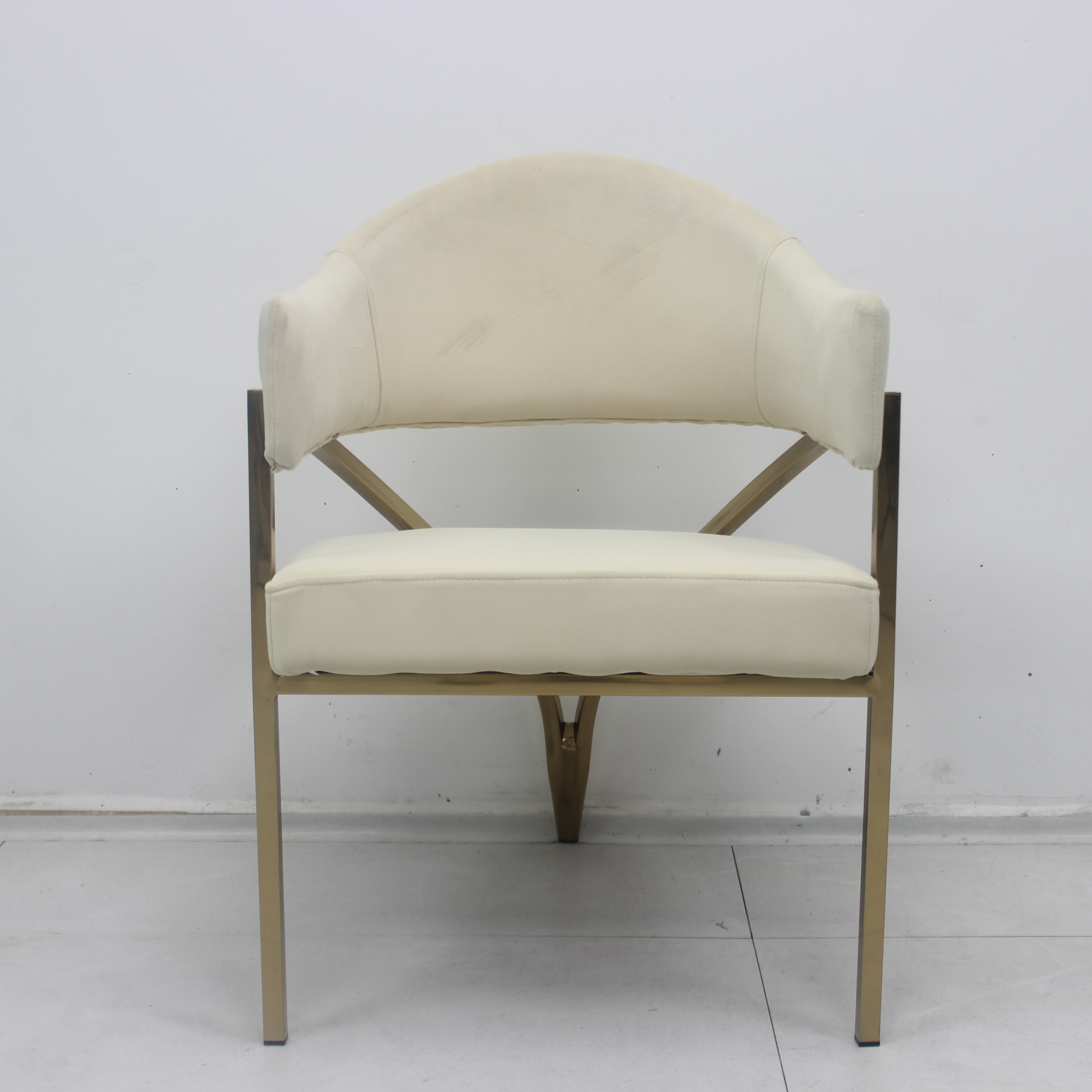 Nordic Leisure Rocking Chair Cloth Pearl Cotton With Free Stool Technology