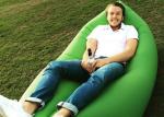 10 seconds Fast Inflatable Laybag Sleeping Bag , Outdoor Inflatable Toys Air