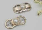Pearl Clip On Shoe Ornaments Dance Shoe Buckles Environmental Plated Hardwearing