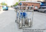 550l/Min Vacuum Pump Capacity Goat Milking Machine , Cow Milking Equipment