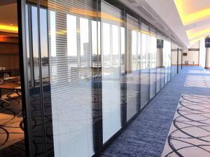 Wholesale Modern Sleek Design Glass Partition Walls For Home Office Sound Dampening from china suppliers