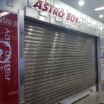 Economic Soild Steel Roller Shutter Door For Garage / Factory