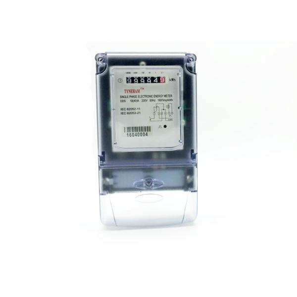 Single Phase Two Wire Single Phase KWH Meter Digital Power Meter Counter Type