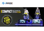 Kids VR Motorcycle Games Online Multiplayer With 24 Inch Screen Galvanized Steel