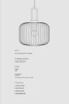 Mid century pendant light retro design glass lampRestaurant Hotel Simple