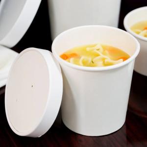 Wholesale Eco Friendly Biodegradable Flexo Printing Disposable Paper Soup Bowls from china suppliers