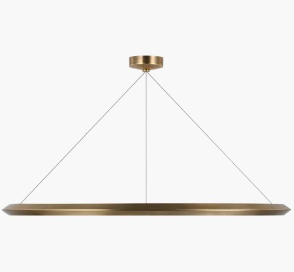 PB 5152 Encircle 48" Ring Chandelier Bronze / Polished Nickel / Natural Brass