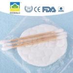 Popular Medical Round Square Cosmetic Cotton Pads Facial Clean 100% Cotton