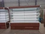 220V Air Curtain Cabinet 2 To 8 Degree Vegetable Display Freezer