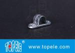 BS4568 / BS31 Conduit Fittings Carbon Steel Spacer Bar Saddle With Base
