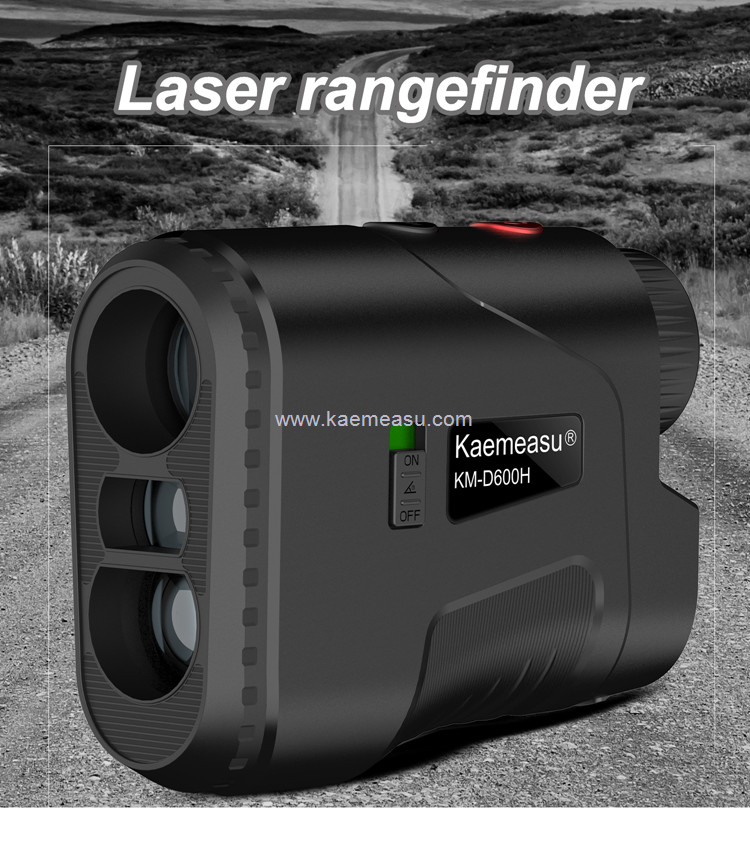 kaemeasu USB Charging Rangefinder Golfing Shooting Hunting Telescope Angle Measuring Range Finder D600