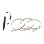Secure Your Cables with Metallic Stainless Steel Zip Ties -80° to 538° C Working