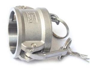 Wholesale Stainless steel quick coupling camlock type DC for hose fitting from china suppliers