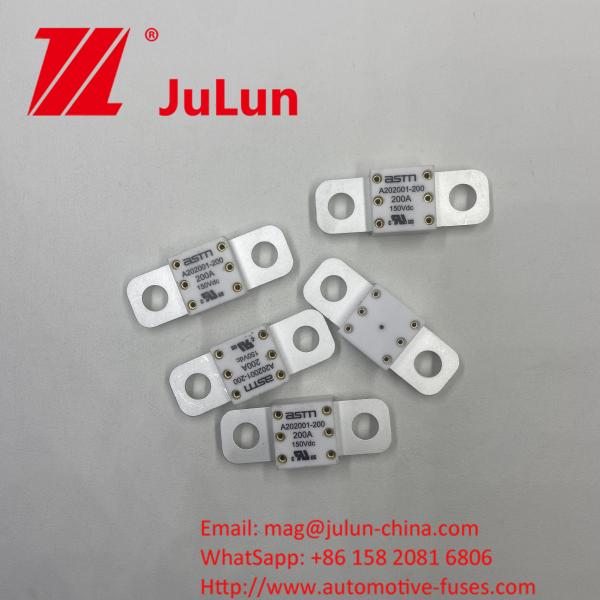 SCREW BOLT Mounting A202001-300A 150VDC Ceramic Automotive Fuses Suitable for