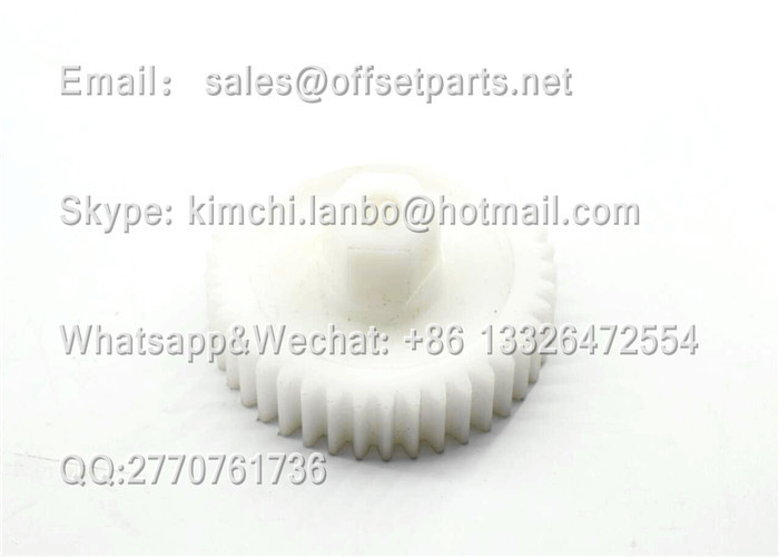 Feeder Gear 42teeth OD66mm ID8mm Offset Press Printing Machine Parts Replacement