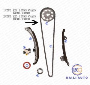 China TOYOTA COROLLA Variable Timing Belt 13506-21010 124L 13540-21010 Engine Timing Chain on sale