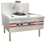 Environmental Chinese Cooking Stove Quiet Turbo Wok Range 1200 x 1220 x (810+450