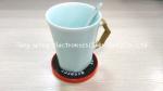 Melody Flashing Cup Led Coaster Custom Sound Module 95mm Diameter