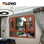 Double Glazing Tempered Glass Aluminium Tilt And Turn Windows