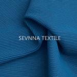 Uv Protection Recycled Swimwear Fabric Crinkle Gingham 135CM Width