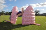 Giant Inflatable Lung Model Advertising For Medical Exhibition Events