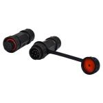 10mm Waterproof Cable Connector M19 Male And Female Solderless Pin Connectors