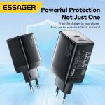 ESSAGER ES-CD40 Series PD GaN Charger QC4.0 QC3.0 QC2.0 Dual 2 Ports USB C 45W