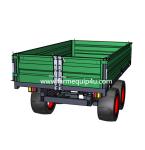 Farm Trailer With Swing Tailgate,Farm transport tractor tow behind trailer