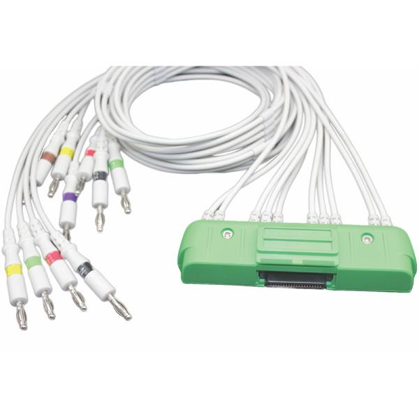 Nihon Kohden Japan BR-911D ECG-9320 ECG-9522P Cardiofax V 1550K EKG Cable NK