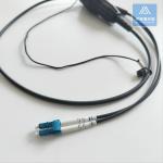 Duplex SM Armored FTTA Patch Cord 5.0mm Black LSZH DLC And Fullaxs Patch Cable