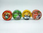 Custom 0.21MM Bear Cookie Tin Cans Coffee Paint Round Tea Metal Tin Packaging