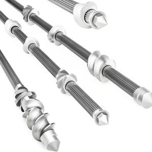 Wholesale Involute Spline Shaft 58 MC Cold Rolling Spine Shaft Spare Parts For Twin Screw Extruder from china suppliers