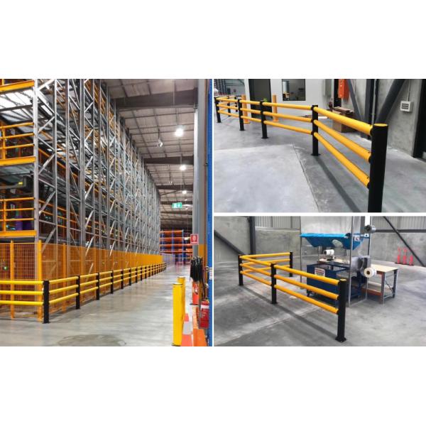 B44： LA Anti-Collision Guardrails Warehouse Safety Barrier Traffic Guardrails
