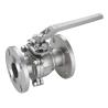 Buy cheap 2 Piece CF3M DN50 CL150 Reduced Bore Flanged End Ball Valve Low Torque from wholesalers