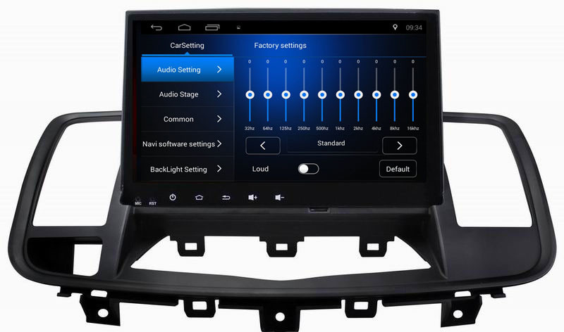 Ouchuangbo car dvd audio android 8.1 system for Nissan Teana 2009 with bluetooth USB wifi 1024*600
