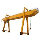Cabin Control Span 20m Double Beam Gantry Crane Lifting Materials