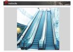 30°/35°Indoor And Outdoor Elevator Moving Walk Escalator With VVVF Driving